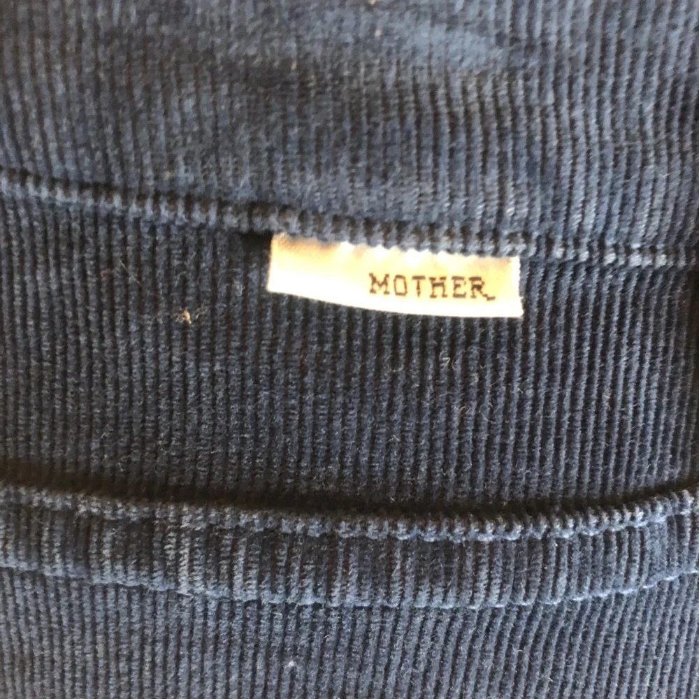 Mother corduroy skirt. Size 27. Steel blue - Picture 11 of 13